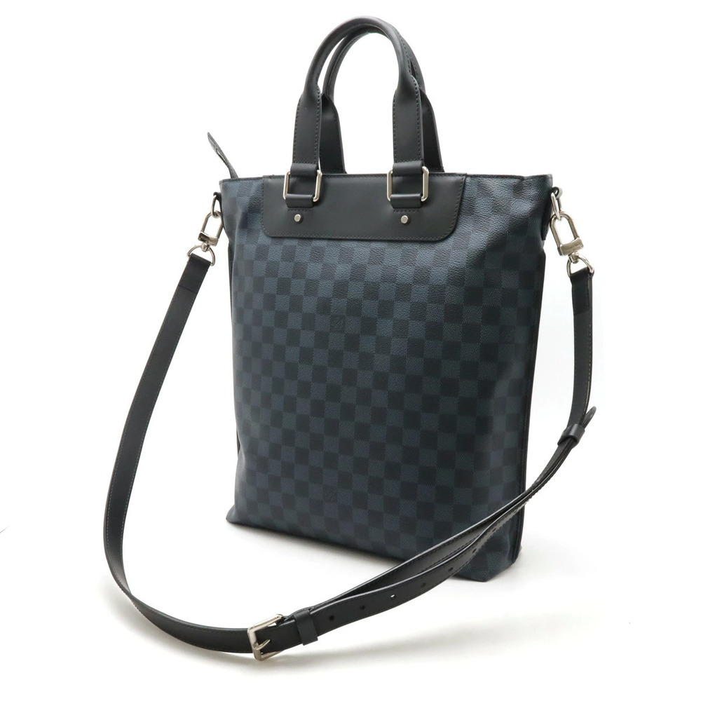 Louis Vuitton Shoulder Crossbody Cabas Damier Cobalt Jour Blue Bag Tote Blue
